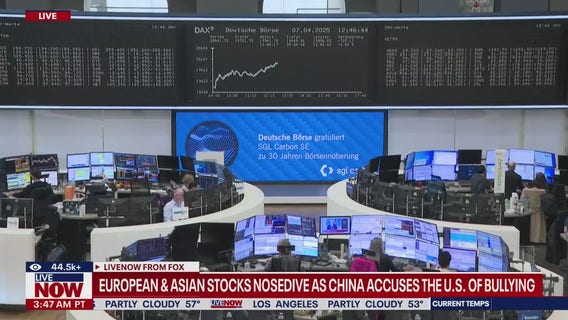 White House confirms 104% tariff rate for China to start at midnight